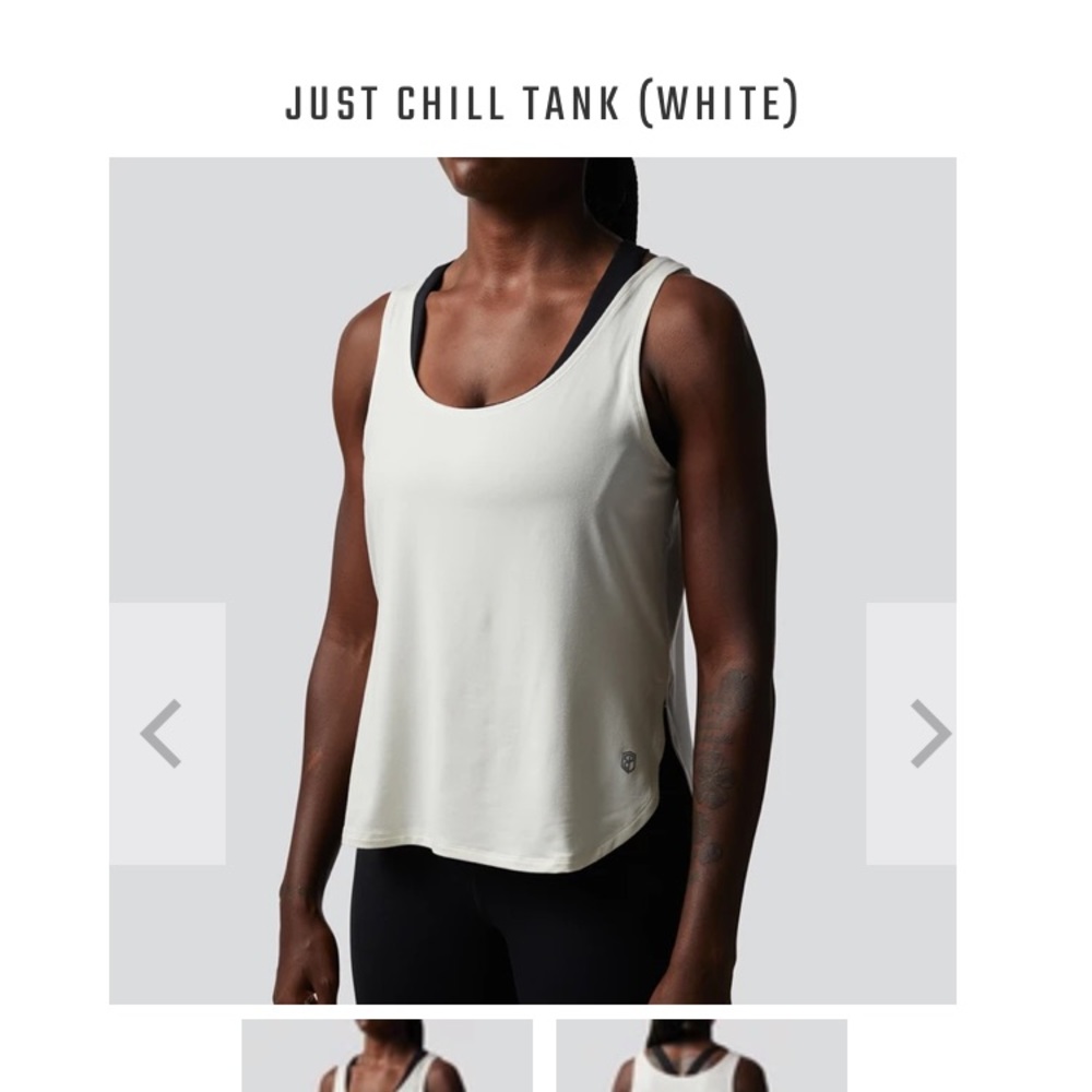 Brand new with tanks Just chill tank